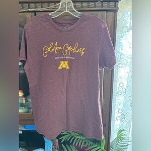 Knights Apparel Maroon Golden Gophers Tee